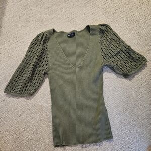 GAP Olive Green Knit Top